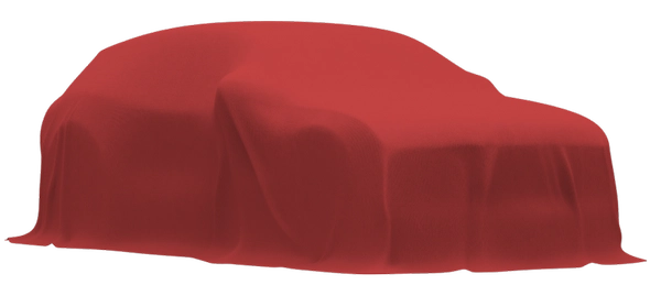 White car on the road