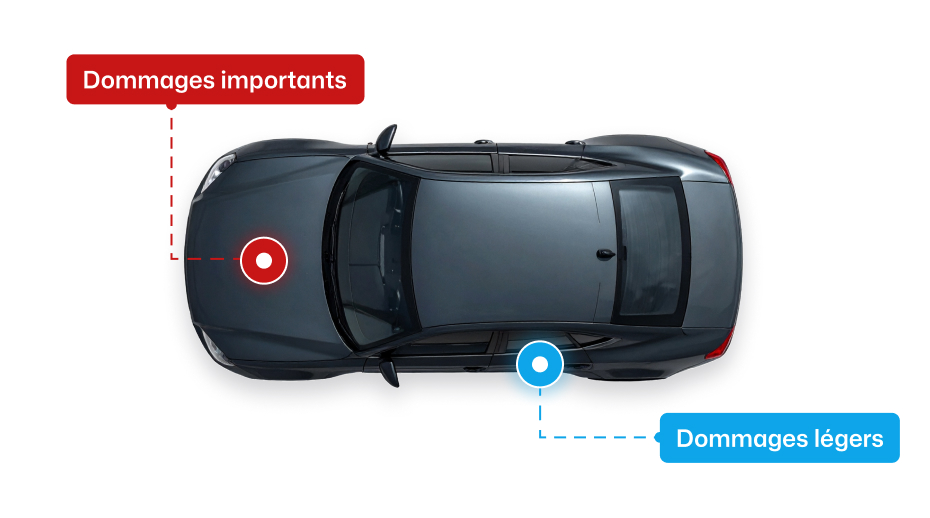 Dossiers de dommages et d'accidents